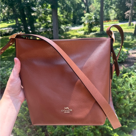 Coach Leather Val Duffle C2818 - Picture 12 of 13